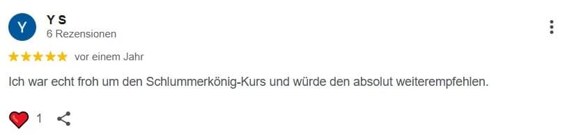 Google-Rezension 20 von 36 für Babyschlummerland