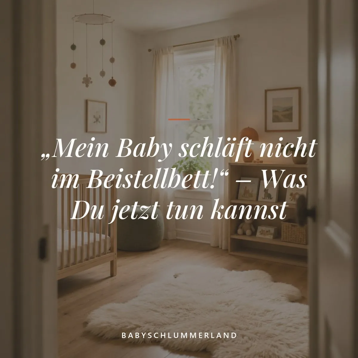 „Mein Baby schläft nicht im Beistellbett!“ – Was Du jetzt tun kannst