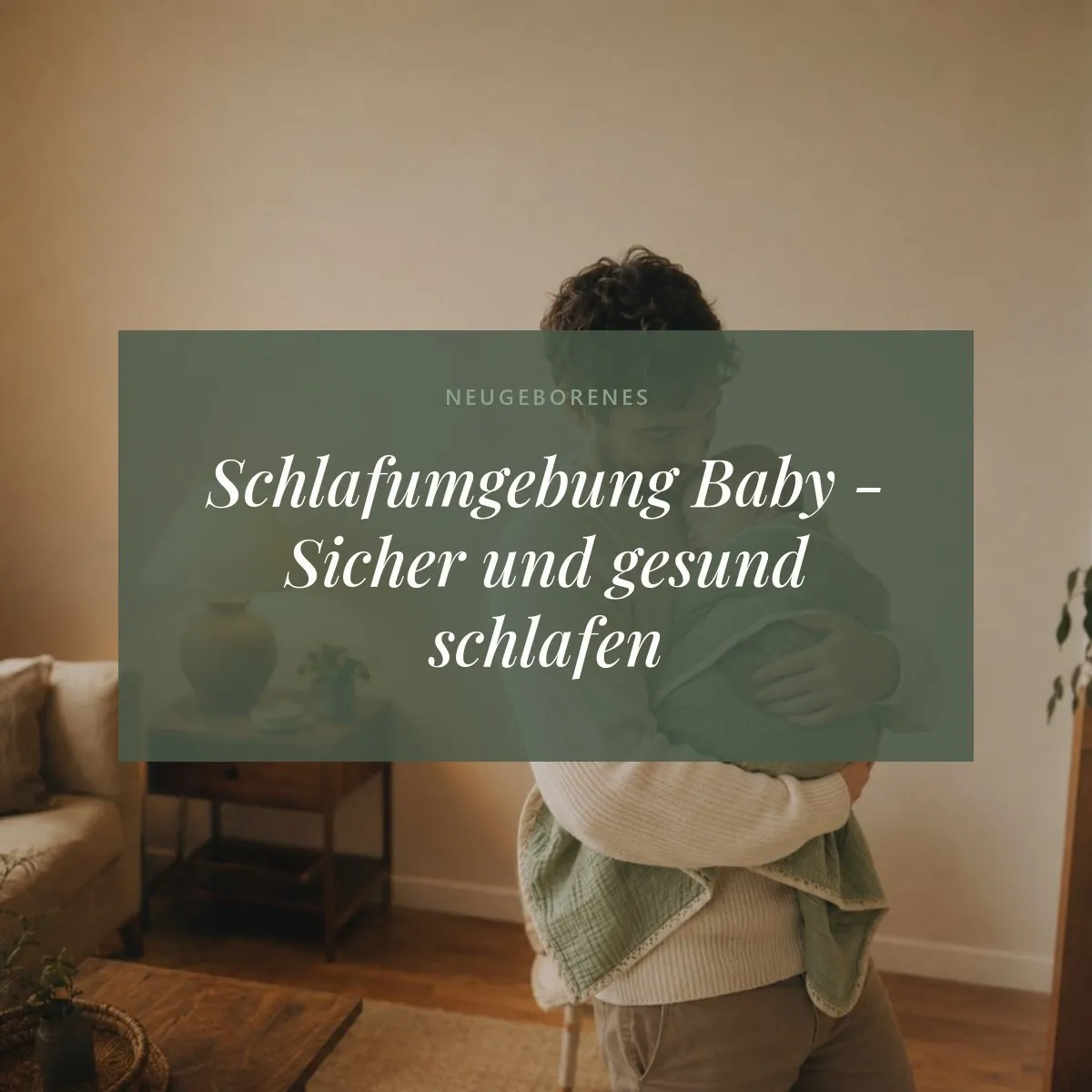 Schlafumgebung Baby - Sicher und gesund schlafen